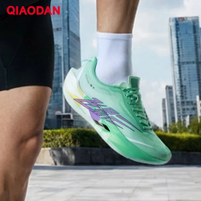 QIAODAN Feiying PB6.0 hardloopschoenen met koolstofplaat voor heren, professionele marathon-wedstrijdschoenen, lichtgewicht sportschoenen QDB023263299