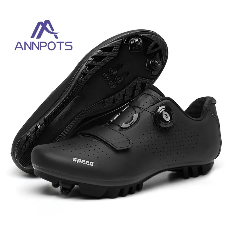 2023 New Road Bicycle Shoes Men Cycling Sneaker Mtb Clits Route Cleat Dirt Bike Speed Flat Sports Racing Women Spd Pedal Shoes