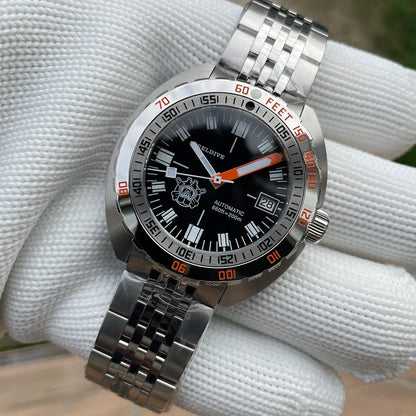 Top Brand Diver Watch Men SUB300T Automatic Mechanical Sapphire Glass Luminous Date 200m Turn Bracelet Seestern Wristwatch Retro