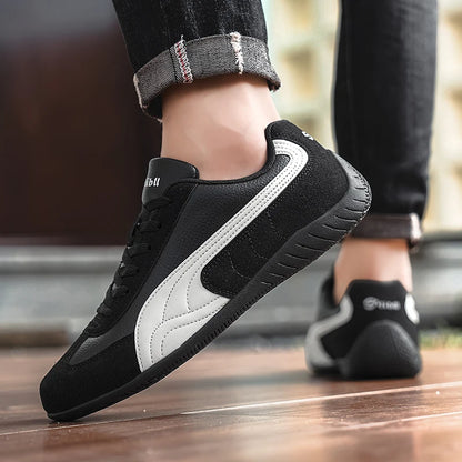 Priljubljeni jesenski lahki modni moški športni čevlji, odporni proti vonju, nizki športni čevlji, mehki retro čevlji za hojo na prostem