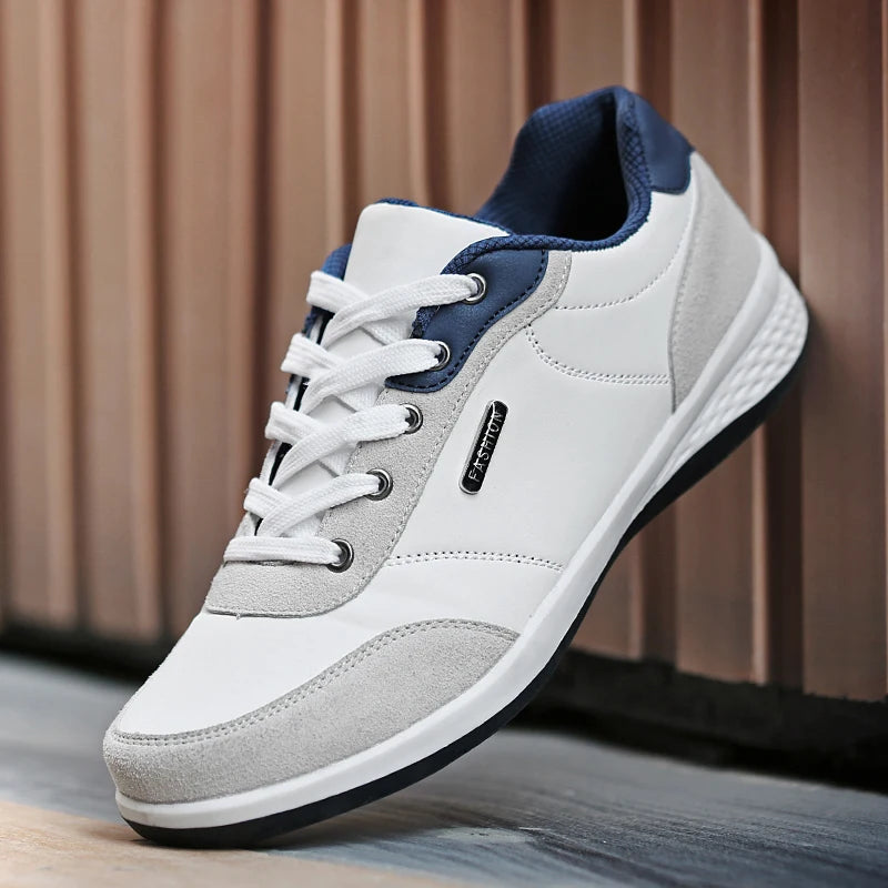 Pantofi de mers pe jos impermeabili pentru bărbați „Four Seasons”, pantofi sport casual din piele pentru bărbați, pantofi de camping antiderapanti, pantofi de tenis pentru bărbați