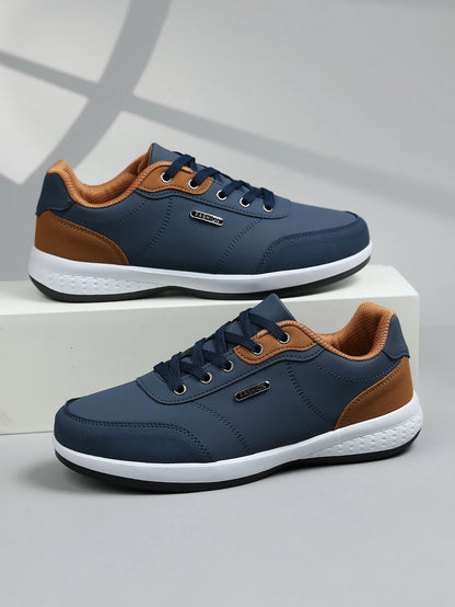 Pantofi de mers pe jos impermeabili pentru bărbați „Four Seasons”, pantofi sport casual din piele pentru bărbați, pantofi de camping antiderapanti, pantofi de tenis pentru bărbați
