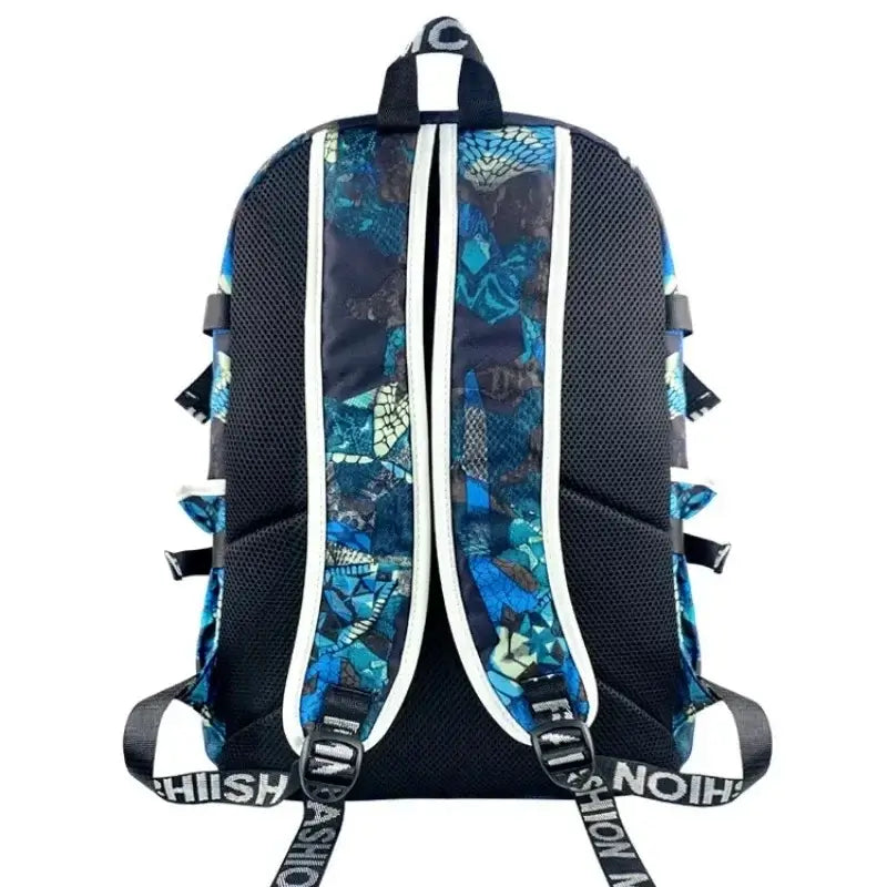 Fortnite Game Print Student Backpack Boys Girls Large Capacity School Bag Waterproof Lightweight Durable Bookbag Birthday Gift