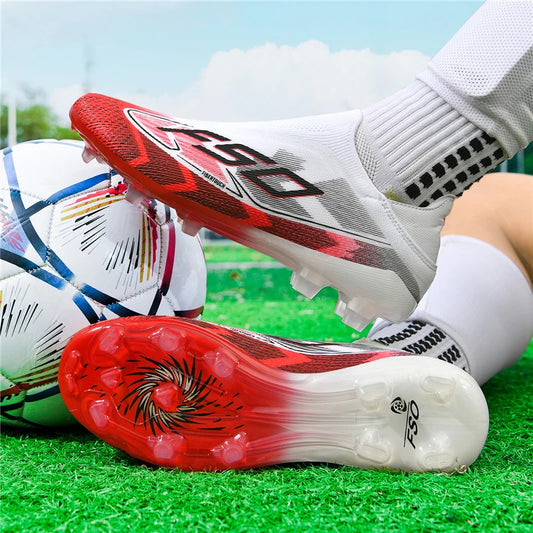 Men's New Football Boots Grass Professional Original Resistant Casual Male Soccer Shoes Top Quality Ultralight Football Shoes