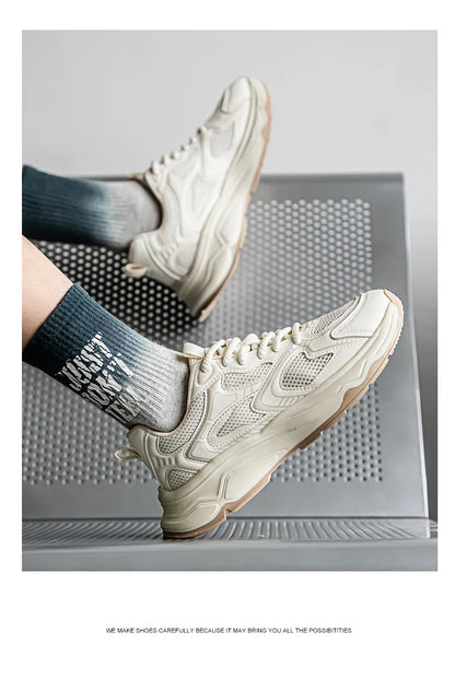Adidași casual de viteză pentru bărbați, primăvară-vară, cu talpă moale, antiderapant, respirabili, pentru alergare în aer liber, pantofi sport de modă pentru tineri Joker
