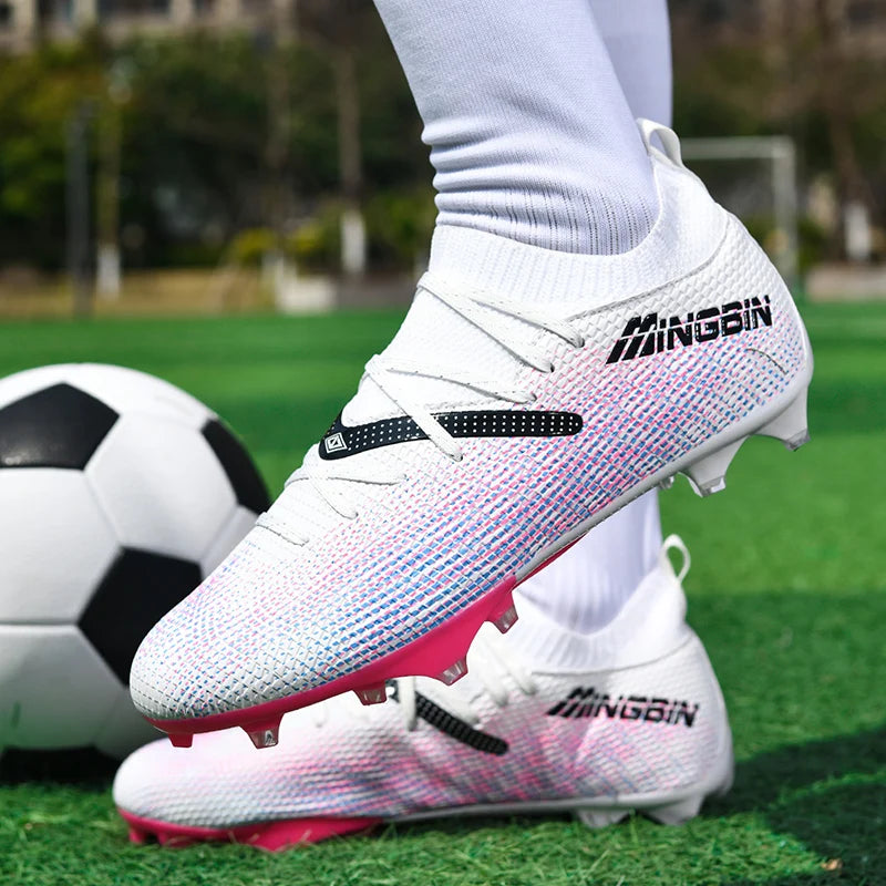 Moški nogometni čevlji Profesionalni nogometni čevlji Športni čevlji za futsal Ženski Unisex Ultralahki Visokokakovostni TF/FG športni čevlji