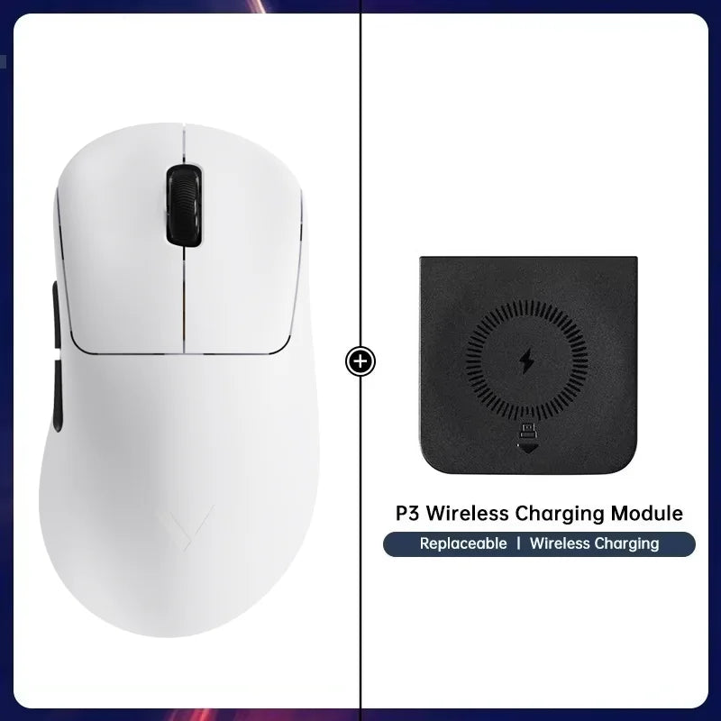 Rapoo VT3S /VT3S MAX GEN-2 kabellose Gaming-Maus, echte 8K-Wireless-Polling-Rate, 49g ultraleicht, bis zu 750Hr Akkulaufzeit