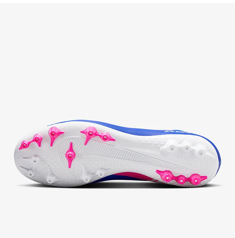 Nike originalni spomladanski moški nogometni čevlji s srednjim zgornjim delom in vezalkami, odporni proti obrabi, model FQ8329-446