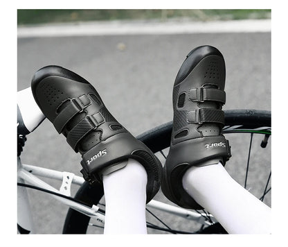 Pantofi de ciclism pentru bărbați fără crampoane, pantofi MTB pentru pedale plate, pantofi de viteză din cauciuc antiderapant pentru biciclete de șosea, adidași de curse pentru femei pentru biciclete montane