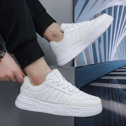 Plus Big Size 50 51 52 Leren herensneakers Casual sportschoenen Platte skateboardschoenen voor dropshipping