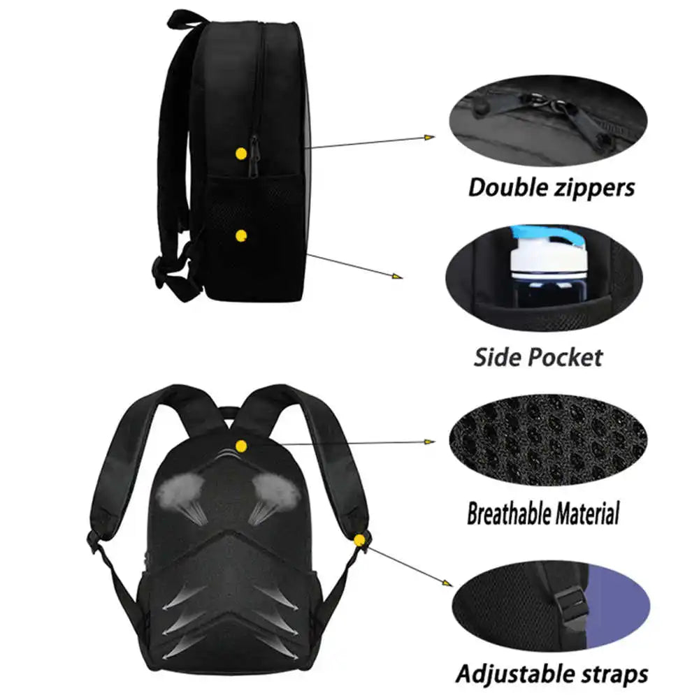 Fortnite 3Pcs Bag Set, Backpack with Front Pocket, Crossbody Bag and Pencil Case, Boys and Girls The Best Gift for Children