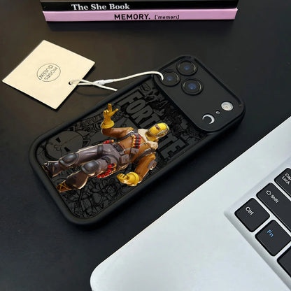 Game Fortnite Phone Case for iPhone 17e 17 16e 16 15 14 13 12 11 Air Pro Max Mini XR XS X 7 8 6 6s Plus Soft TPU Back Cover