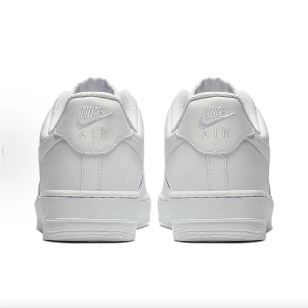 Nike Air Force 1 AF1 All-White Scarpe da skate casual unisex a tomaia bassa CW2288-111