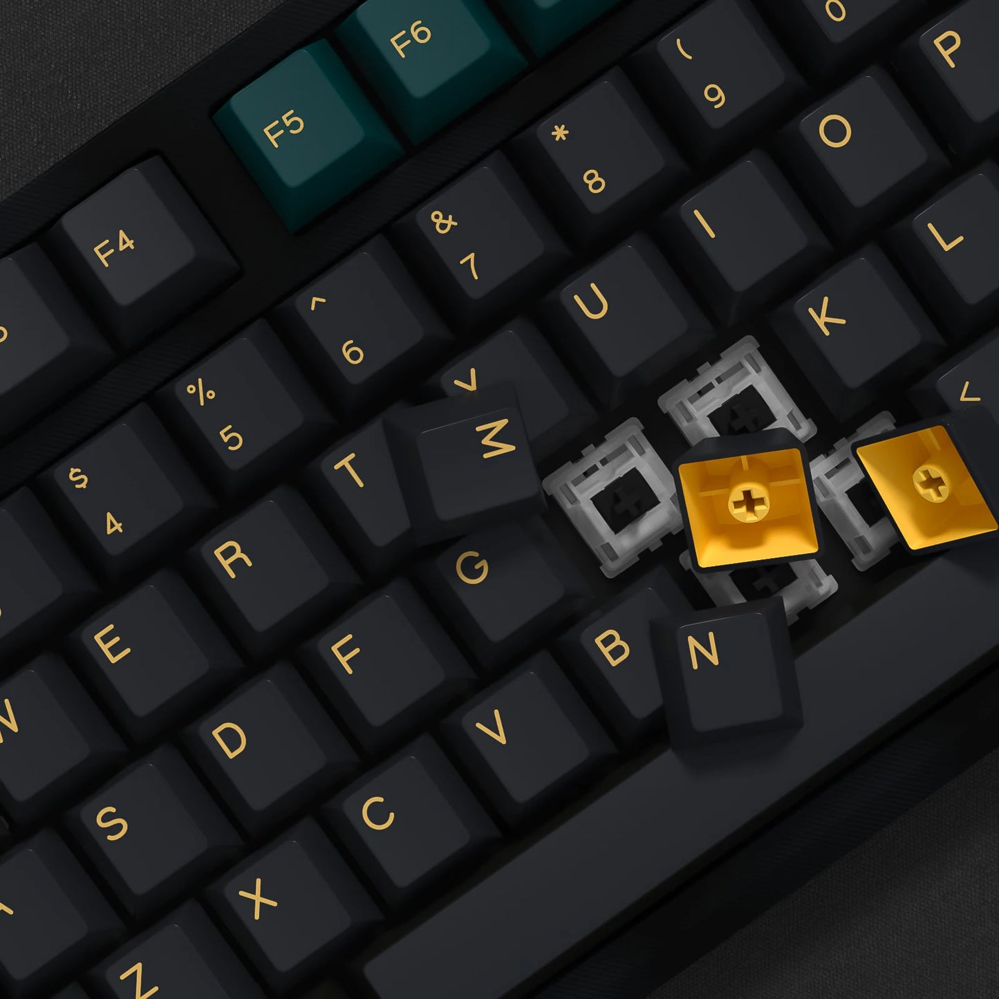 KBDiy GMK MarrsGreen Keycap teclas ISO de PBT double shot con perfil Cherry para kit DIY de teclado mecánico gamer Gaming Point KeyCap