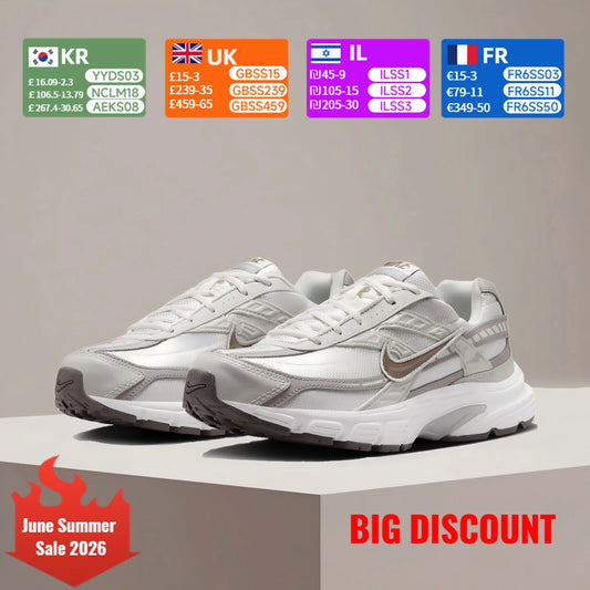 NIKE INITIATOR Breathable Running Shoes Retro Style Slip-Resistant & Durable Cushioning Design Black IB4339-001