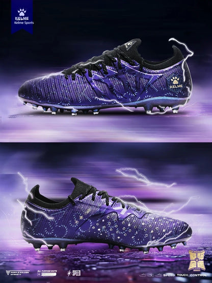 KELME Zapatos de fútbol para adultos. Botas de fútbol para hombre Blast 3.0 con tacos cortos. Zapatillas deportivas MG Professional para partido y entrenamiento. Transpirables.