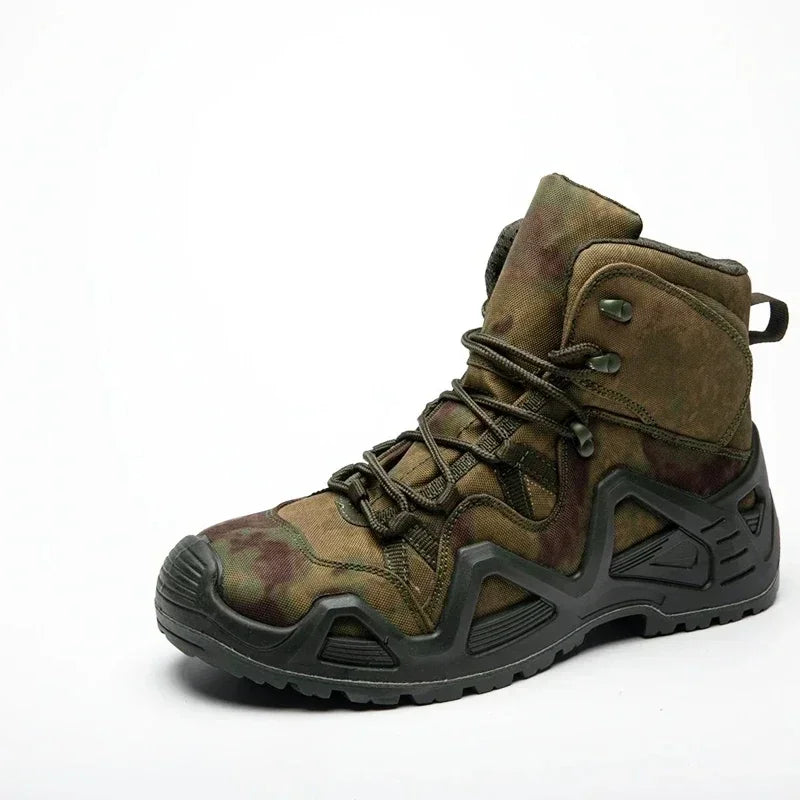 Tactical Hunting Boots Men Special Force Desert Hiking Boots Outdoor Hiking Ankle Shoes Men's Sneakers