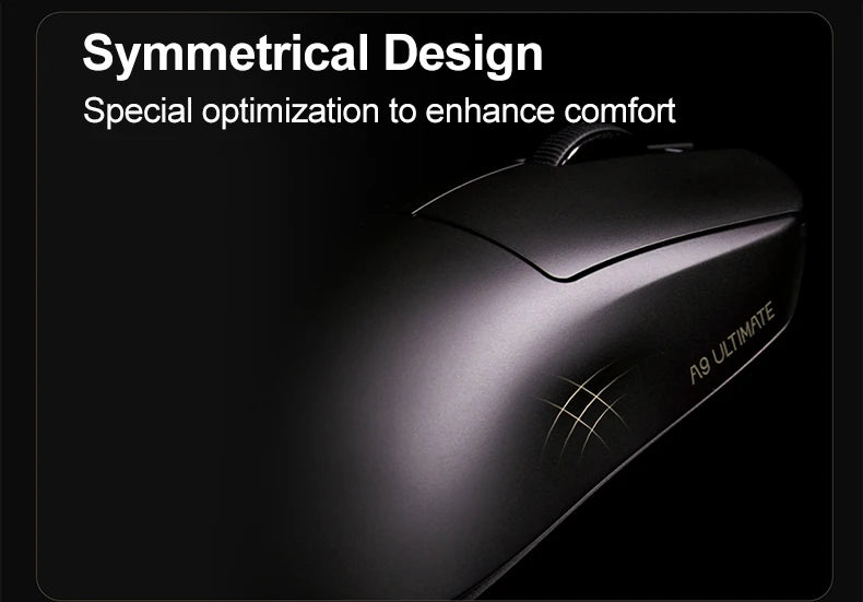 ATK Dragonfly A9 Ultimate Wireless Gaming Mouse, PAW3950 Ultra Sensor, 8KHz Polling Rate, Ultra Lightweight Ergonomic Gaming Mouse for FPS & Esports