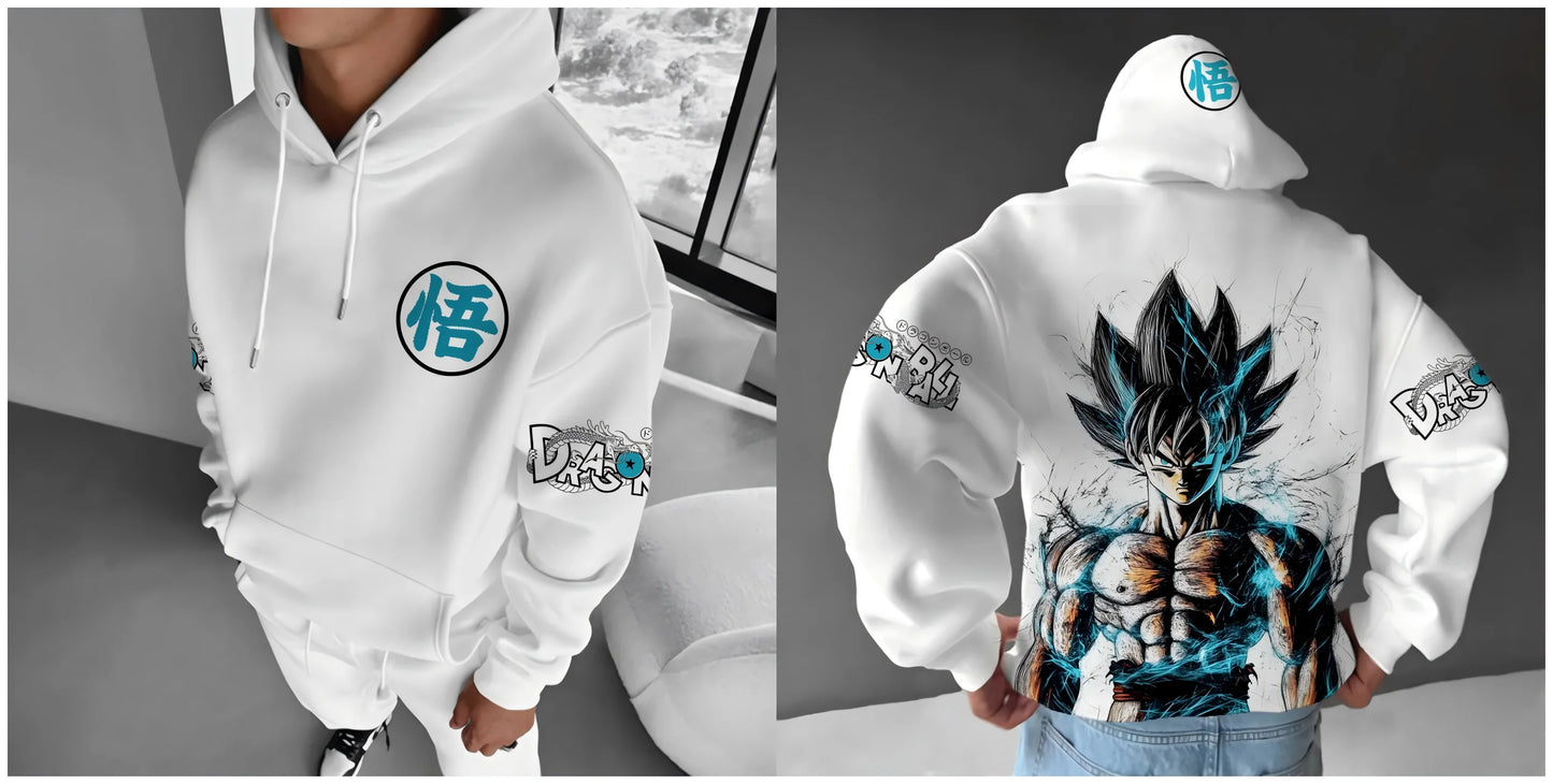 Dragon Ball 2026 Hot Fashion New Anime Harajuku Hoodie Streetwear Men Autumn Winter Hooded Sweater Oversized Women Unisex Top