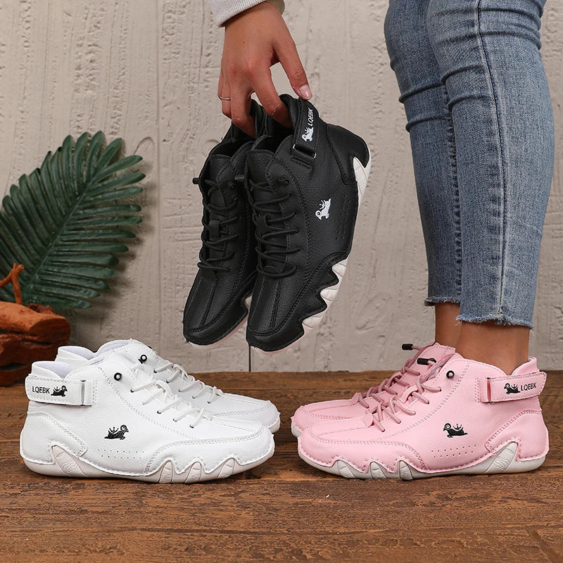 Women's Sports Shoes Outdoor Hiking Flat Bottom Comfortable Lazy Brand Casual Driving Shoes Breathable Fashion Sneakers