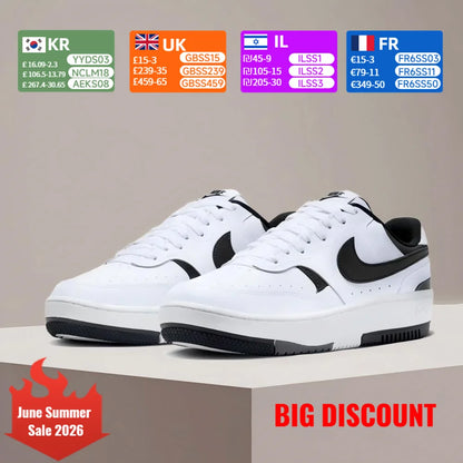 Nike Gamma Force Low-Top Air Force 1 Modni vsestranski športni copati Športni protizdrsni trpežni ženski čevlji za prosti čas DX9176-100
