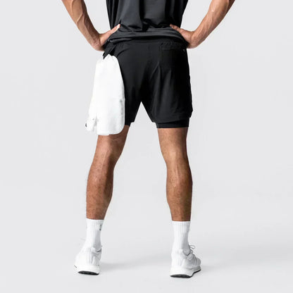 Unisex 2026 Dragon Ball Anime Men's Shorts Sportswear Quick Dry Gym Pants Double-layer 2 in 1 Shorts Y2k Summer New Streetwear