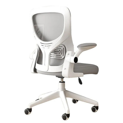 Ergonomic Computer Chair Office Gaming Chair with Adjustable Height, Comfort Mesh Back Support, Student Study Desk Chair for Home & Work