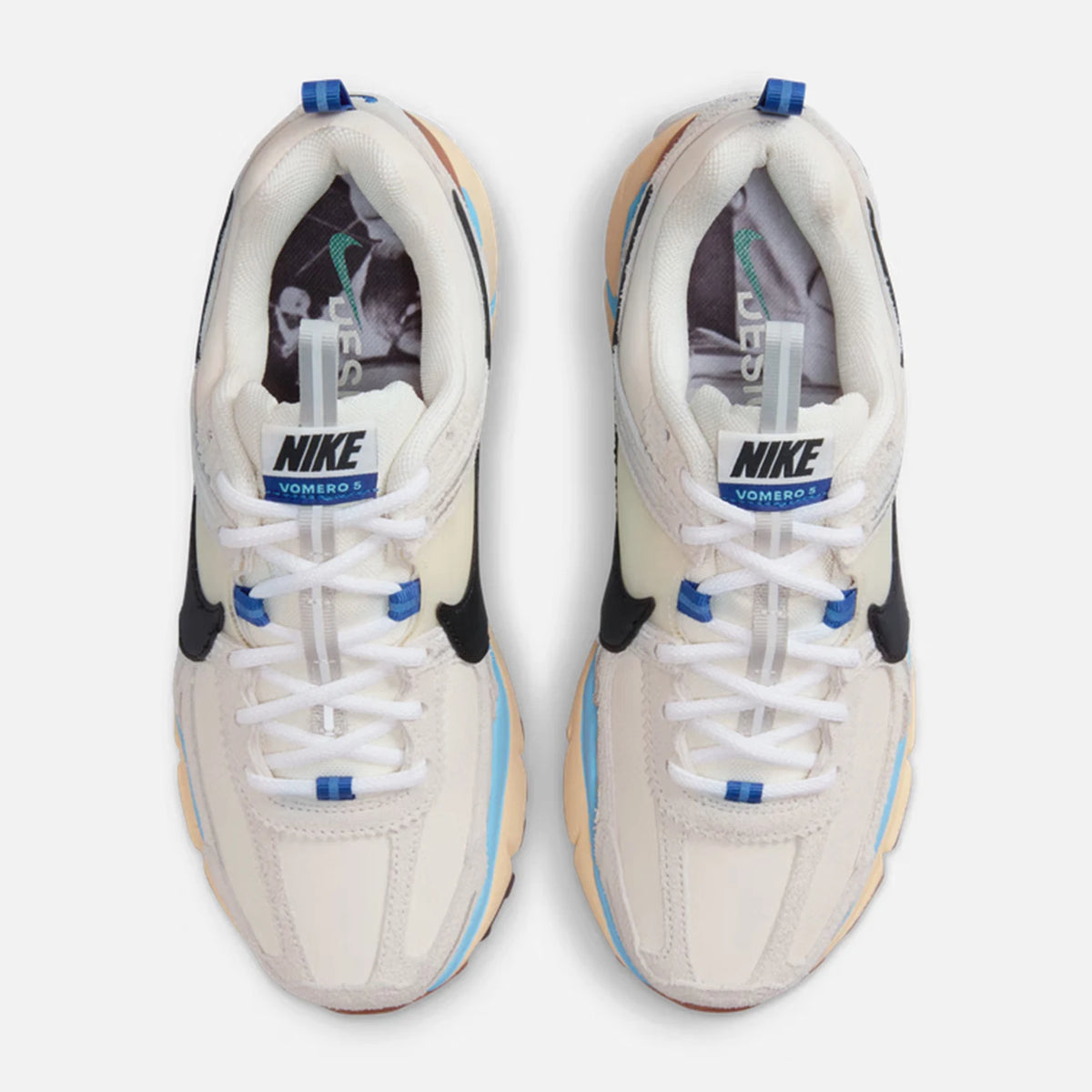 Nike uradni originalni ženski retro tekaški copati Zoom Vomero 5 z zračnim podplatom HF4524-111
