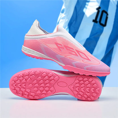 Nouvelles chaussures de football pour hommes, chaussures de football respirantes à haute cheville, ultralégères, antidérapantes, chaussures de sport de haute qualité, pour match en plein air