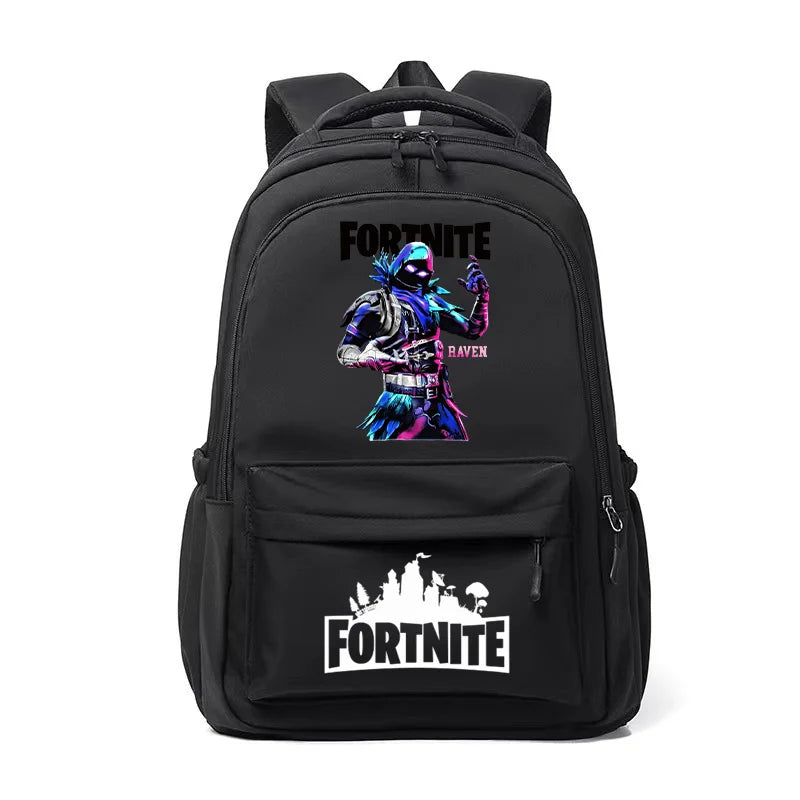 Fortnites Kids Backpack Portable Large Capacity Student Schoolbag Cartoon Printed Shoulder Bag School Supplies for Boys Gift