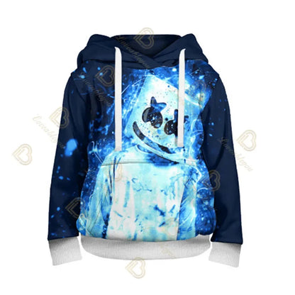 Children's Clothing Fortnite Cosplay Hoodie Sweatshirt, Battle Ikonik Man Sleeve Costume, Christmas Pullover Stress Shirt Clothes