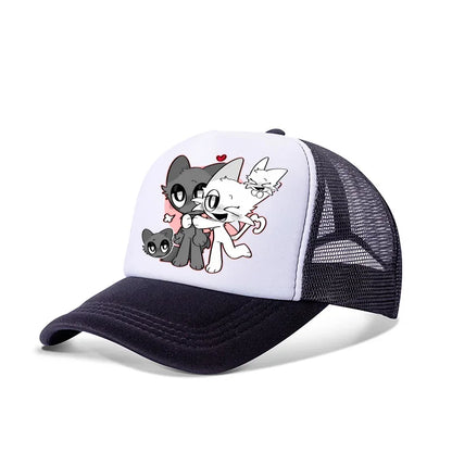 Sprunkis Baseball Caps Boys Casuals Hats Game Figure Printed Women Man Sports Sun Hat Adjustable Peaked Cap Bonnets Girls Gifts