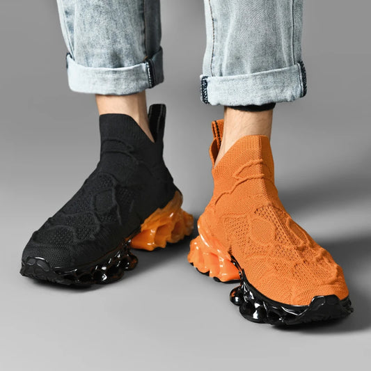 Men's Sneakers Casual Luxury Tennis Shoes Trainer Breathable Fashion Loafers Running Shoes for Men