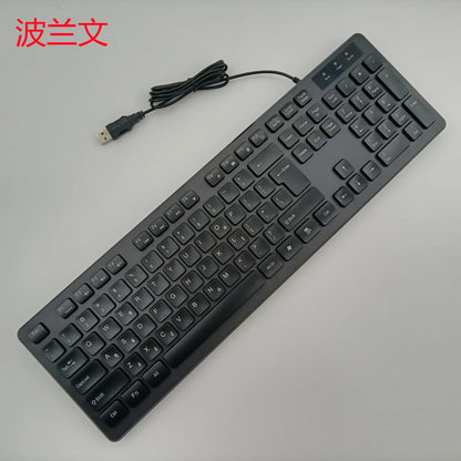 Spanish Keyboard Russian Arabic Portuguese French Polish Italian German Turkish Romanian Swiss Thai Keyboard 100% Layout ISO W65