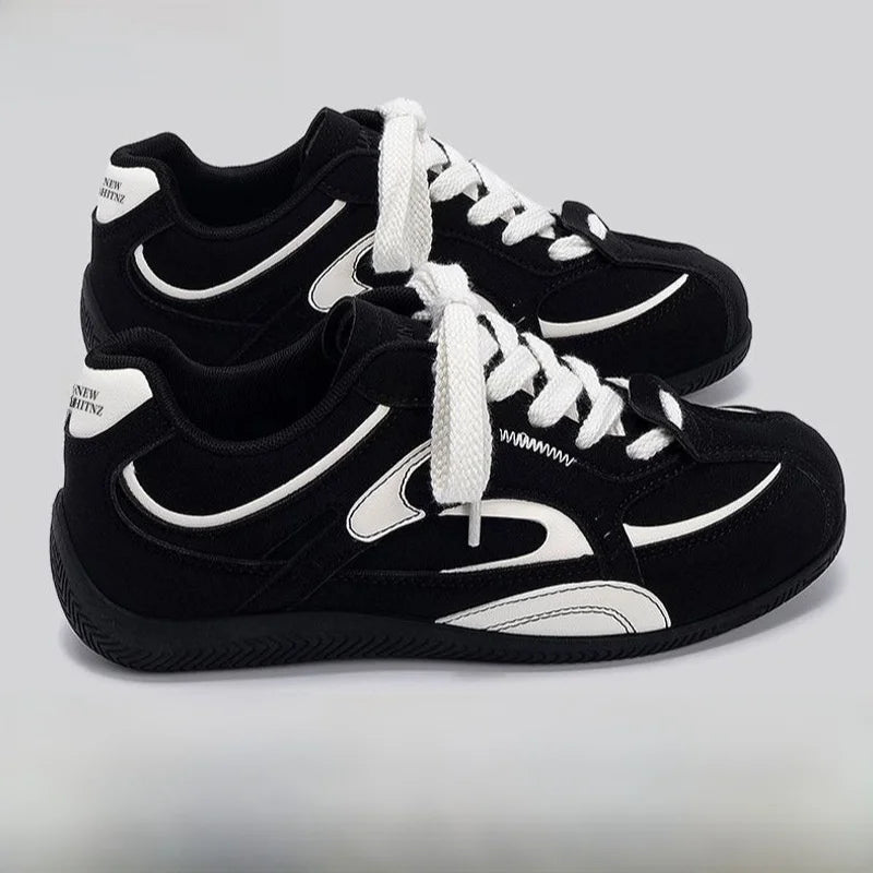 Men's Lightweight Comfortable Soft Bottom Casual Versatile Deqin Shoes Breathable Anti-Slip Wear-Resistant Flat Heel Sports Shoes