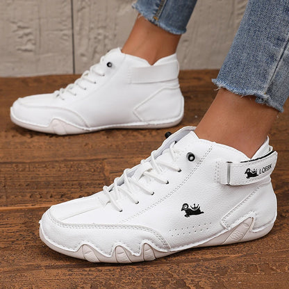 Women's Sports Shoes Outdoor Hiking Flat Bottom Comfortable Lazy Brand Casual Driving Shoes Breathable Fashion Sneakers