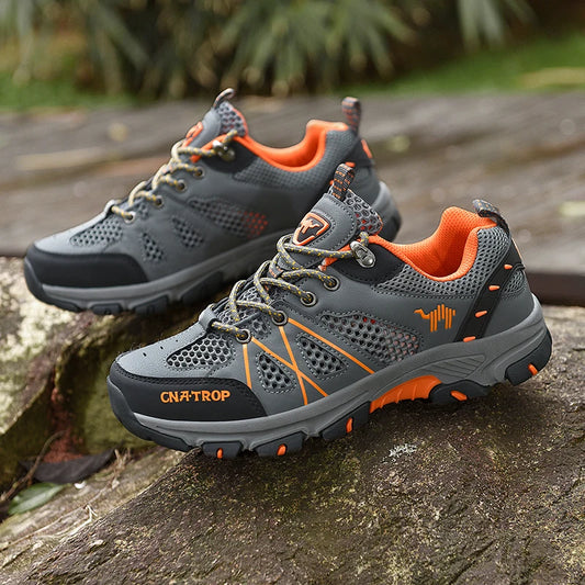 Men's Hiking Shoes Breathable Mesh Sports Summer Outdoor Wear-resistant Hiking and Hunting Tactical Shoes