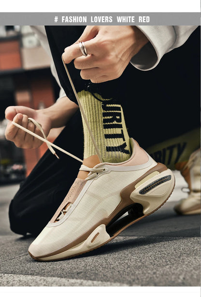 2026 New Men Sports Breathable Lightweight Comfortable Athletic Nonskid Sneakers Daily Leisure Shopping Walking Marathon Shoes