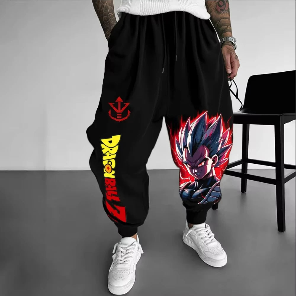 Pantalones deportivos Dragon Ball para hombre Broly primavera, otoño e invierno, anime japonés, jogger Y2K Harajuku de algodón