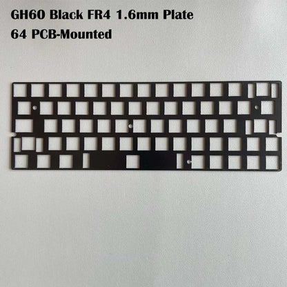 Hot-Swap 64RGB Mechainical Keyboard Custom PCB Compatibal With GH60 Wooting 60he RAKK PCB Kit optional