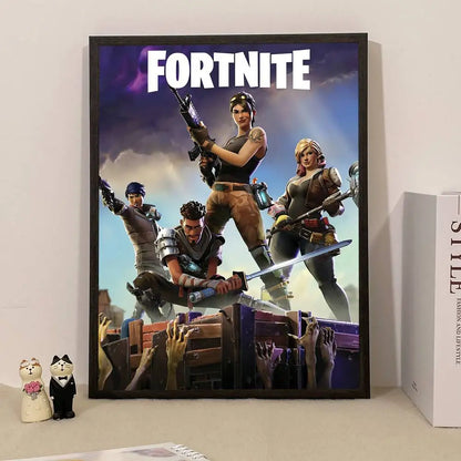 Poster a sorpresa Game F-Fortnite per la casa, quadro decorativo da parete per studio e soggiorno