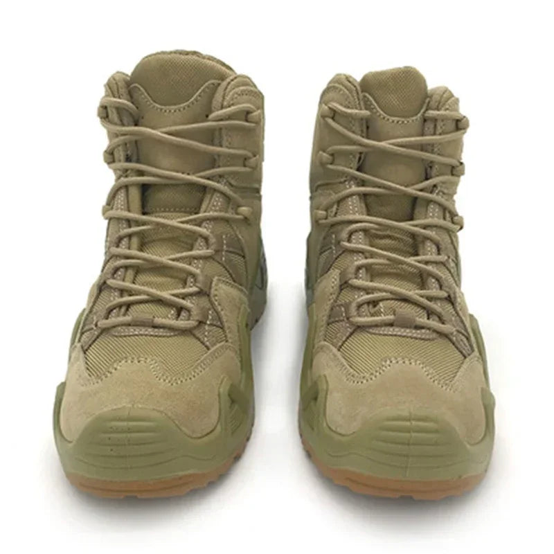 Tactical Hunting Boots Men Special Force Desert Hiking Boots Outdoor Hiking Ankle Shoes Men's Sneakers