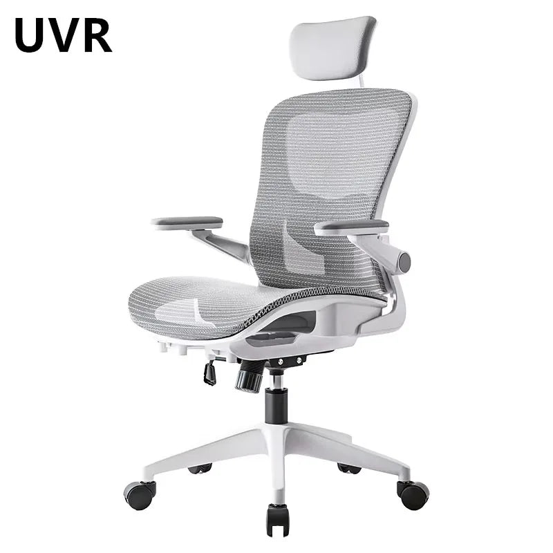 UVR Ergonomic Gaming Chair Mesh Office Chair with Reclining Backrest, Adjustable Computer Gaming Chair with Comfortable Support, Executive Swivel Chair