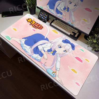 Nekopara XXL Home HD Computer Desk Mouse Anime Large Mouse Pad Office Laptop Computer Desktop Mat Game Accessories Tech