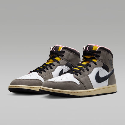 Nike genuine JORDAN men's mid top cushioned classic lightweight sports shoes HQ2011-100