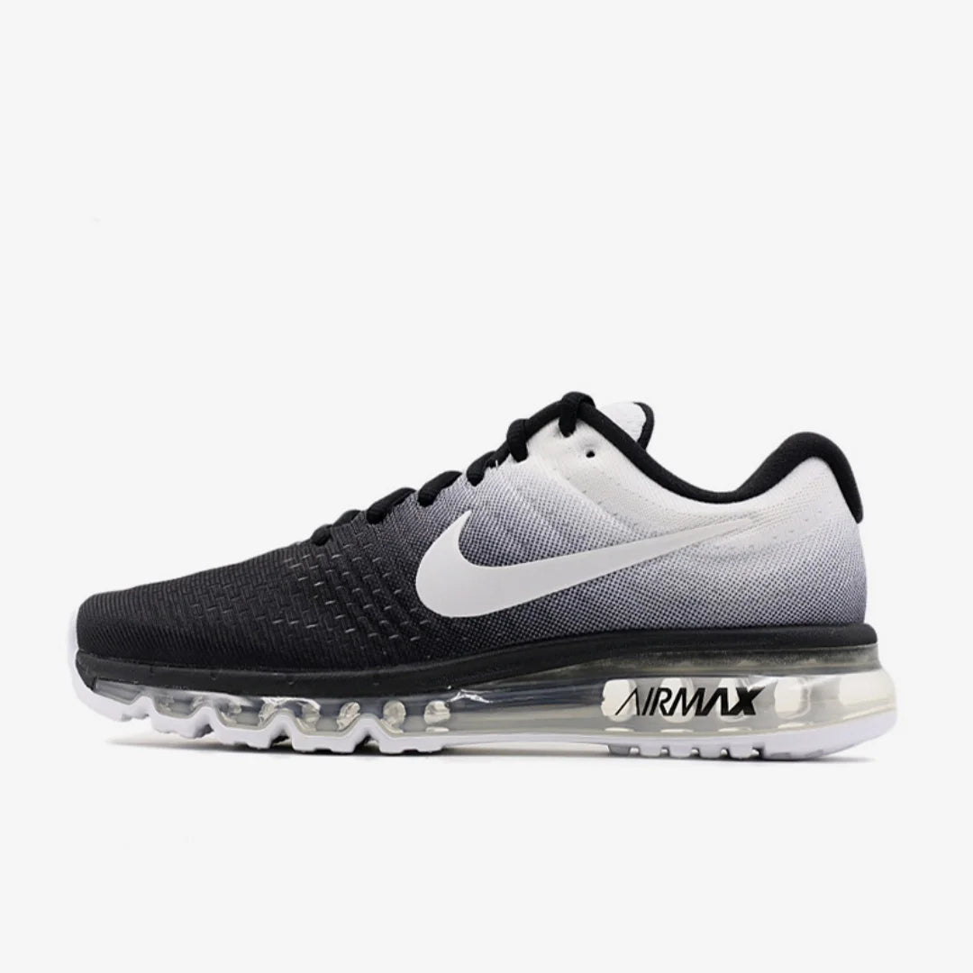 Nikeova nova vizualna serija Air Max z zračno blazino po celotni dolžini, udobna in udarce blažijoča, lahka in trpežna obutev za prosti čas 849559-010
