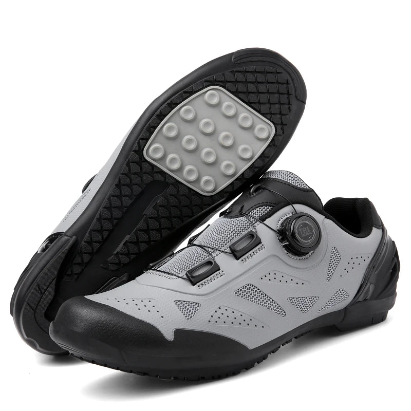 Men’s Non-Locking Mountain Bike Shoes Without Cleats Road Bicycle RB Speed Non-Cleat Cycling Shoes Sneakers Flat Pedal MTB Women’s