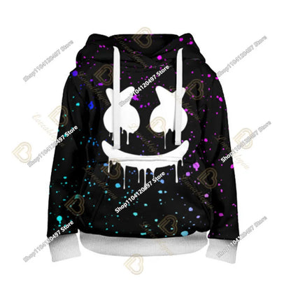 Children's Clothing Fortnite Cosplay Hoodie Sweatshirt, Battle Ikonik Man Sleeve Costume, Christmas Pullover Stress Shirt Clothes