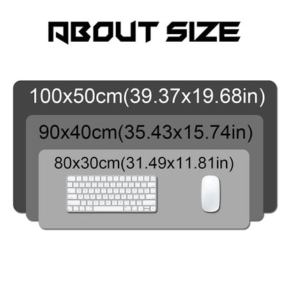 Sexy Anime Girls Gaming Mousepad HYBXAXC Laptop Office Rubber Soft Table Mat Xxl Large Computer Overwatch Game Keyboard Carpet