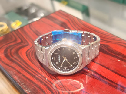 Men's wristwatch Starry Frosted Men Quartz Watch Fashion And Luxury Gentleman Watches Golden Watch Waterproof Silver Accessories